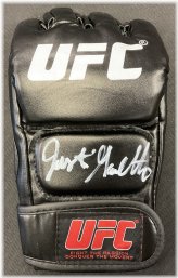 Gaethje's Fight-Worn Glove with JSA Certification