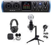 Podcast Recording Bundle with Presonus Interface and Stand