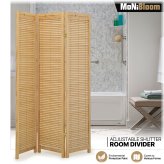 Adjustable Shutter Door Room Divider