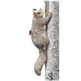 Whimsical Tree Climber Sculpture