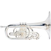 Silver Marching F Mellophone from Yamaha's YMP-204M Series