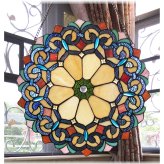 Radiant Glass Mosaic Sunbeam