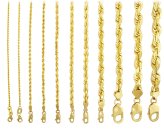 Golden Rope Chain Necklace