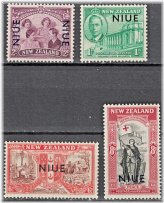 Niue Peace Issue Stamps 1946