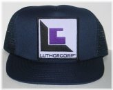 Smallville LuthorCorp Embroidered Cap with Black Logo Patch