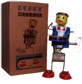 Swaying Drummer Tin Toy