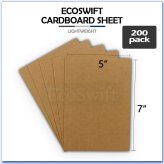 Natural Elements Chipboard Sheets - 5x7 Size