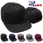 Corduroy Classic Snapback Hat