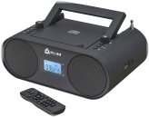 KLIM Audio Hub - Portable CD Player with Bluetooth and Remote Control