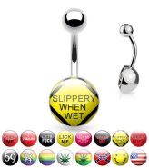 Artistic Expression Belly Ring Collection