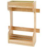 Wooden Sink Base Organizer for Kitchen Cabinet Drawers