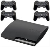 Quad-Control Black PlayStation Console with HDMI