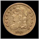 1835 Silver Capped Bust Half Dime in Very Fine Condition
