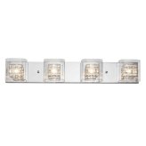 Chrome Glow Vanity Light Bar