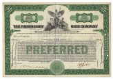 Fisher Body Ohio Co. Stock Certificate signed by Frederic John Fisher