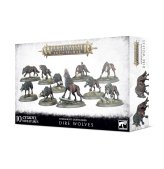 Soulblight Gravelords Dire Wolves Miniatures