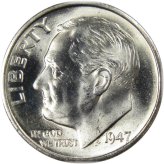 Silver State Roosevelt Dime