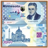 Minnesota Polymer $50 - Scott Fitzgerald (2018)