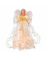 Golden Glow Angel Tree Topper