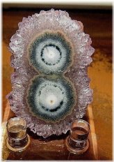 Celestial Amethyst Slice with Stand