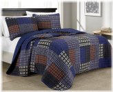 Cozy Homestead Patchwork Quilt Set