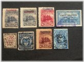 Latin American Revenue Stamp Collection - Nicaragua, Colombia, Chile (Mint & Used) - Lot of 8 Stamps