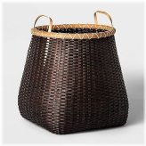 Midnight Zen Bamboo Basket