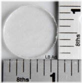 Clear Bullseye Glass Circles