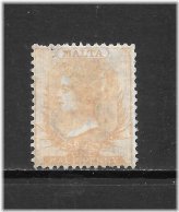 Malta Queen Victoria 1/2p Buff Stamp - Scott 3a MNG Fine - 1863