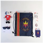 Flames Fan Drawstring Bag