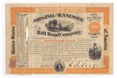 Mahone Railroad Bond