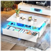 Illumina White Coffee Table