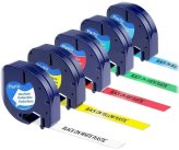 LetraTag 12mm Plastic Label Tape Refills