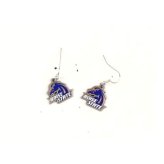 Broncos Team Logo Dangle Earrings