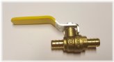 Brass Full Port Shut Off Valves - Set of 10 (Lead-Free)