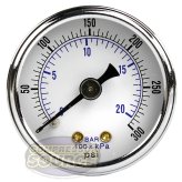 NPT Back Mount Pressure Gauge