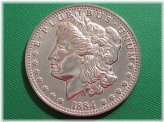 Majestic Die-Struck Morgan Dollar Coaster and Paperweight