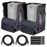 SoundPro Gear Bag Bundle with XLR Cables