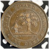 Prince Edward Island 1871 Large Cent