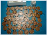 D&S Mixed Lincoln Wheat Cent Roll - 1916-1919 Edition