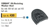 Oil-Resistant Washer Heel Repair Kit