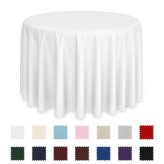 Elegant Ivory Table Cover