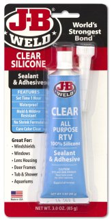 ClearFlex Silicone Sealant - 3 Oz