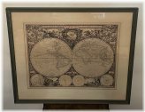 Antique Engraving Print: Nova Totius Terrarum Orbis Tabula by F De Wit