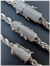 Frost Clasp Rope Chain Set