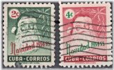 Caribbean Heritage Stamps: 1954 SC#532-33 Used AL353