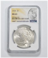 Centennial Commemorative Peace Dollar