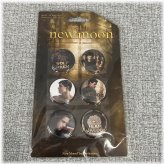 New Moon Jacob Pin Set with Damaged Packaging