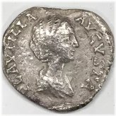 Plautilla Concordia Denarius