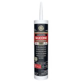 White Silicone Kitchen & Bath Sealant - 10.1 Oz Cartridge